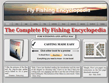 Tablet Screenshot of flyfishingencyclopedia.com